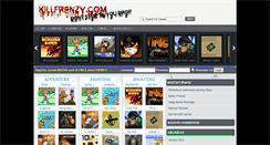 Desktop Screenshot of killfrenzy.com